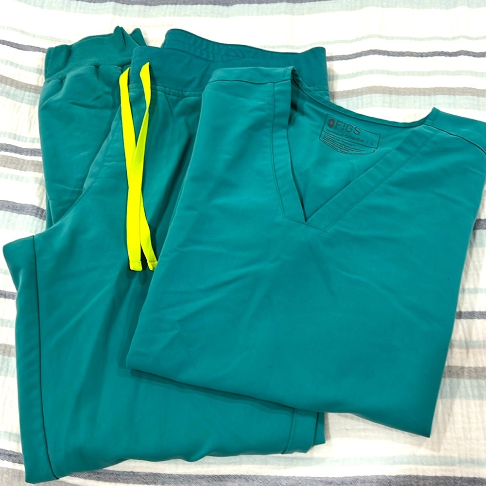 Figs scrub set cactus